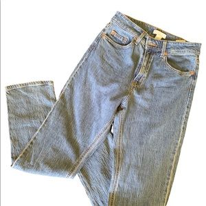 H&M light blue jeans new